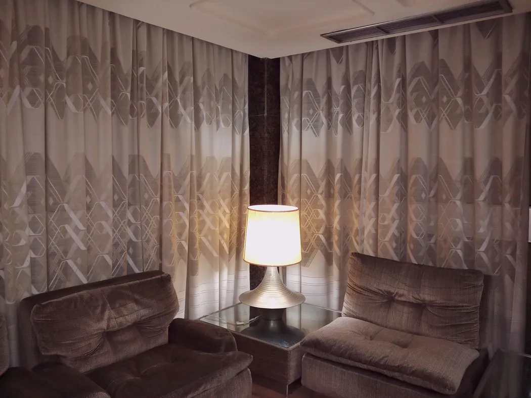 The hotel's common area